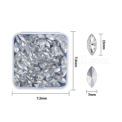 Similistein Cabochons Glas Strass&nbsp;RGLA-OC0001-08A