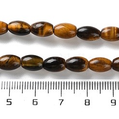 Природных тигровый глаз бисер нитей G-B135-A01-01