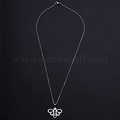 Не тускнеющие подвески из нержавеющей стали 201 NJEW-S105-JN705-45-1