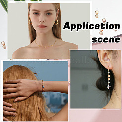 400 шт. Латунные бусины KK-ME0001-66