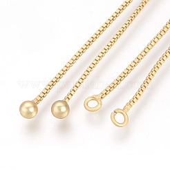 Латунная коробка с цепочкой KK-Q675-05G