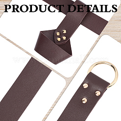 Funda de espada de cuero sintético con cinturón&nbsp;AJEW-WH0816-503KCG