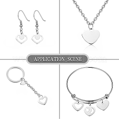 100 шт. 10 стиля 201 нержавеющая сталь штампованные пустые бирки подвески&nbsp;STAS-CJ0002-24