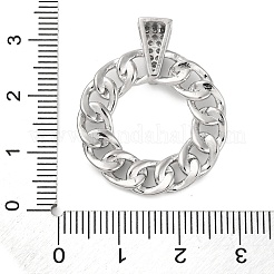 Стойки обшивки латунь микро проложить Циркон подвеску&nbsp;KK-M021-08P