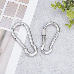 2 шт. 2 карабина для скалолазания из нержавеющей стали 304 STAS-UN0020-68P