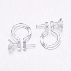 Пластиковые серьги с клипсами KY-P007-D01