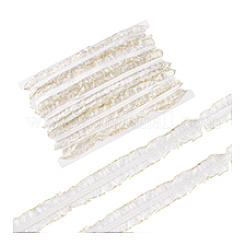 20 м нейлоновая эластичная плиссированная кружевная лента&nbsp;OCOR-WH0070-258A-02