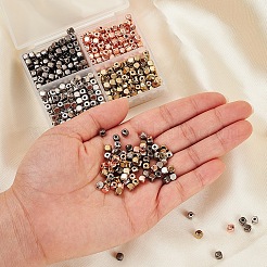 600шт 4 стильные пластиковые бусины ccb CCB-YW0001-05