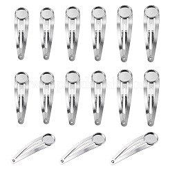 15 pince à cheveux en acier inoxydable 304&nbsp;STAS-TA0006-49
