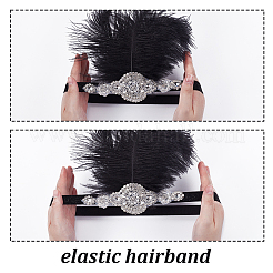 Перо ленты для волос PHAR-WH0020-04