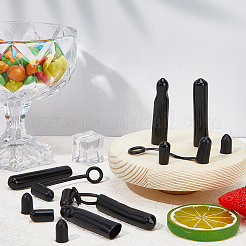 30шт 5 стильных пластиковых крышки для бутылок с ликером и вином FIND-CP0002-03