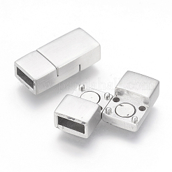 Fermoirs magnétiques en acier inoxydable 304 résistant au ternissement avec emembouts collées&nbsp;X-STAS-G143-94A