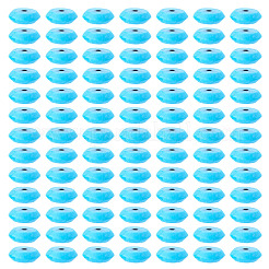 100 pieza de cuentas de turquesa sintética afgana&nbsp;G-TA0003-39