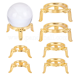 6 socle de présentation pour boule de cristal en alliage&nbsp;ODIS-ME0001-05