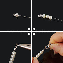 10 шт. 925 наконечника для бусин из стерлингового серебра&nbsp;STER-TA0001-50