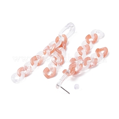 Акриловые серьги-гвоздики с кисточками для женщин&nbsp;EJEW-JE04767-04