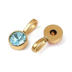 Подвески из нержавеющей стали 304 с камнями-талисманами&nbsp;STAS-Z143-03G