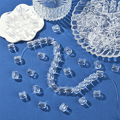 120шт непрозрачные бусины из смолы FIND-SC0019-26C