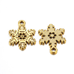 Tibetischer stil Aluminium Anhänger & Charms&nbsp;LS-TIBEP-EA115YKG-AG-FF