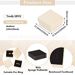 Квадратные бумажные подарочные коробки для хранения CON-TAC0001-05B