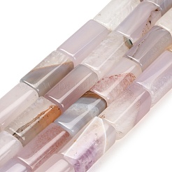 Filo di perline di agata naturale&nbsp;GG-L001-H01-02F