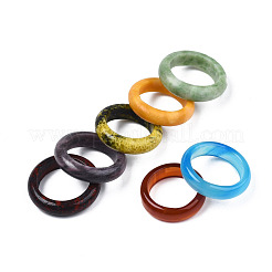 Простое кольцо из натуральных и синтетических камней для женщин G-N0326-99