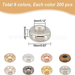 1600шт 8 цвета пластиковые бусины ccb KY-AR0001-33