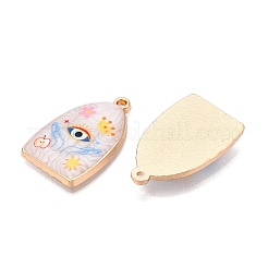 Подвески из эмали из сплава с печатным покрытием стойки&nbsp;ENAM-T020-03A