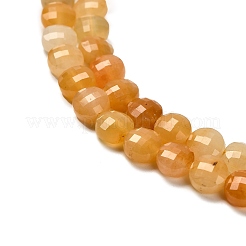 Природный Топаз нефрита бисер нитей G-C179-A6mm-29