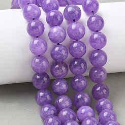 Gefärbte natürliche malaysia jade perlen stränge&nbsp;G-G021-01D-01