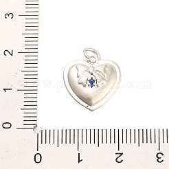 Ottone micro spianare pendenti zirconi&nbsp;KK-H527-02A-P