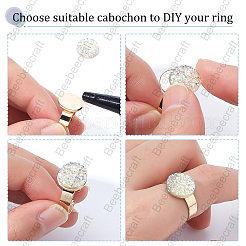 20 шт. регулируемые кольца для пальцев из нержавеющей стали 304 STAS-BBC0001-33