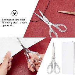 Портативные пластиковые швейные ножницы TOOL-WH0134-53P
