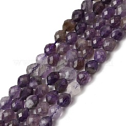 Природный аметист нитей бисера&nbsp;G-K376-F03-01