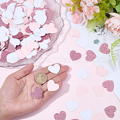 360шт бумажное сердечко-конфетти&nbsp;AJEW-SC0031-36