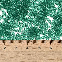 Cuentas redondas de vidrio de colores transparentes&nbsp;SEED-B001-06A-09