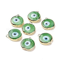 Pendentifs vernissées manuelles&nbsp;LAMP-P057-03G-07