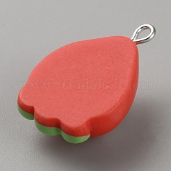 Подвески из непрозрачной смолы в виде свинки RESI-CJC0020-27B