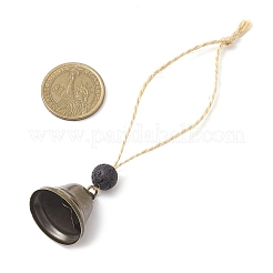 2 decoración colgante de campana de hierro de 2 estilos.&nbsp;HJEW-JM02178