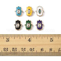 30шт эмалевые бусины из сплава ENAM-FS0003-56