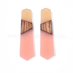 Подвески из смолы и ореха RESI-N025-020-B01