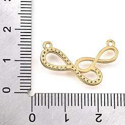 Латунные микропаве прозрачные подвески с фианитом KK-U065-12G