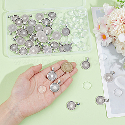 Наборы для изготовления подвесок из сплава в виде купола своими руками&nbsp;DIY-SP0001-60C