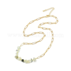 Colliers de perles en quartz rutile naturel&nbsp;NJEW-C070-04G-05