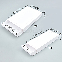 Rangement sous le bureau en plastique&nbsp;AJEW-NB0002-02B