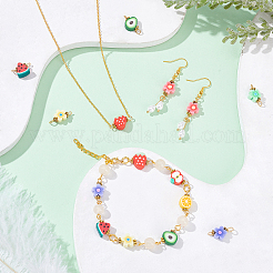 72 шт. 12 стильных соединителя из полимерной глины ручной работы&nbsp;FIND-PH0003-11