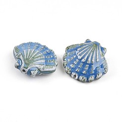 Фарфоровые бусины ручной работы&nbsp;PORC-N009-01C