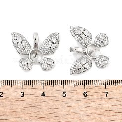 Латунные прозрачные колышки из циркония KK-P271-13P