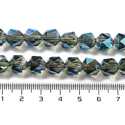 FilI di perline in vetro placcato&nbsp;EGLA-P057-01A-FR01