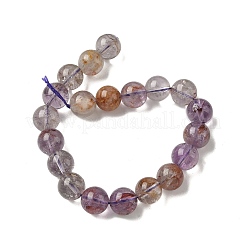 Натуральные фиолетовые фантомные кварцы&nbsp;G-S333-10mm-030-01